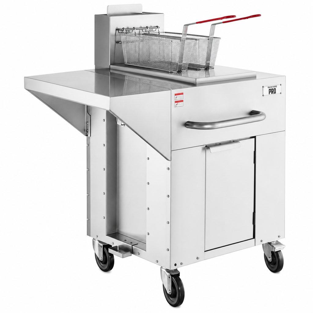 Backyard Pro BPF40 35 - 40 lb. Single Tank Portable Outdoor Fryer - 90,000 BTU - main