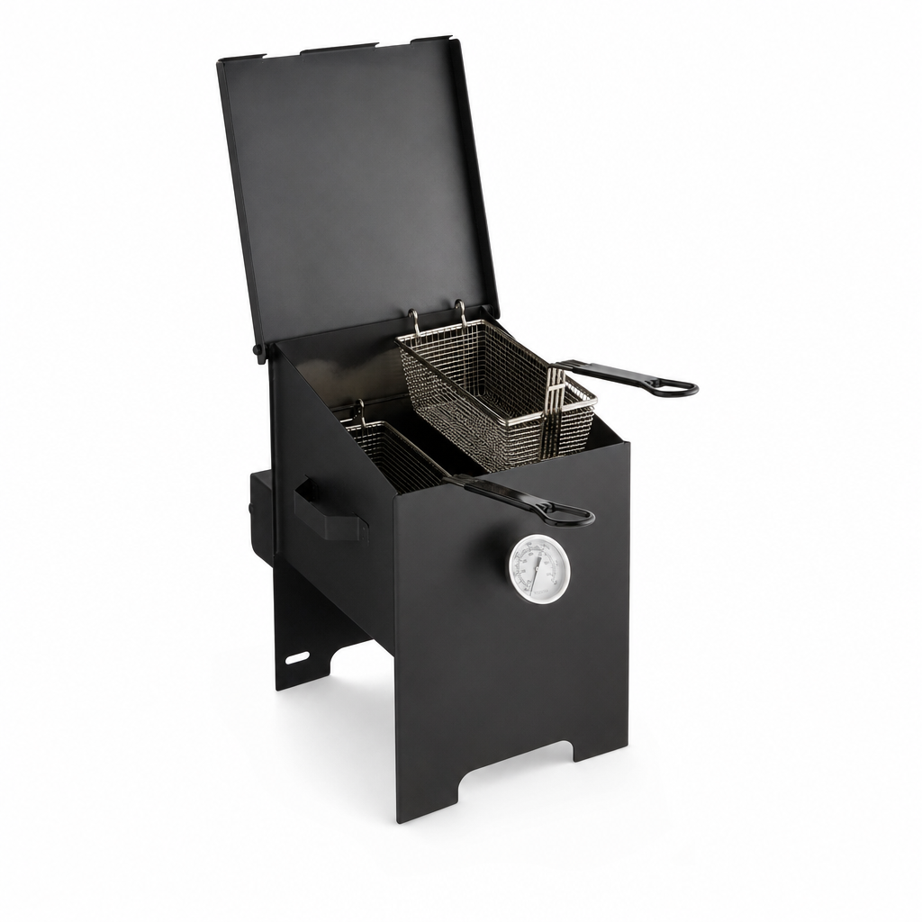 Backyard Pro BPF4G 4 Gallon Steel Liquid Propane Outdoor Deep Fryer - 90,000 BTU - main