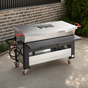 Backyard Pro 160 Qt. Liquid Propane Cajun Seafood Boiler Cart - lifestyle