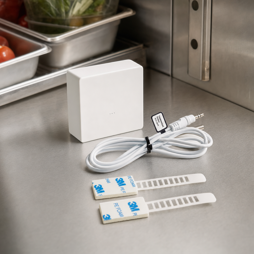 Remote WiFi-Enabled Walk-In / Refrigeration Temperature Monitoring Kit – 1/Each - lifestyle