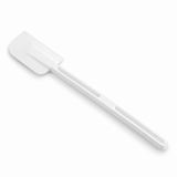 16 1/2-Inch White Silicone Spatula