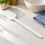 16 1/2-Inch White Silicone Spoonula - lifestyle