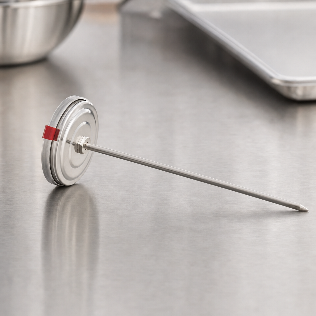 5-Inch Probe Dial Meat Thermometer with 2-Inch Display - lifestyle