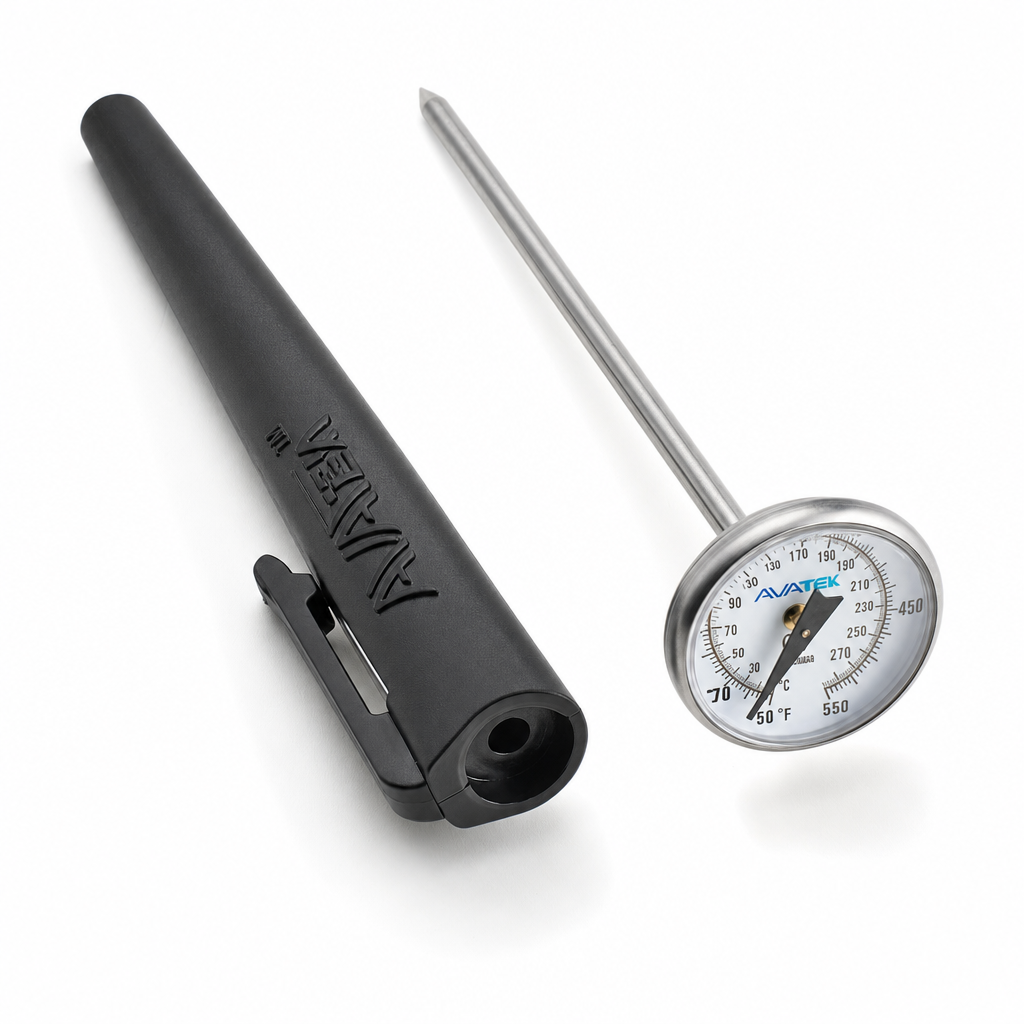 AvaTek 5" Pocket Probe Dial Thermometer 50 - 550 Degrees Fahrenheit - main