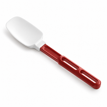 10-Inch Silicone Spoonula, Red / White, Each - main