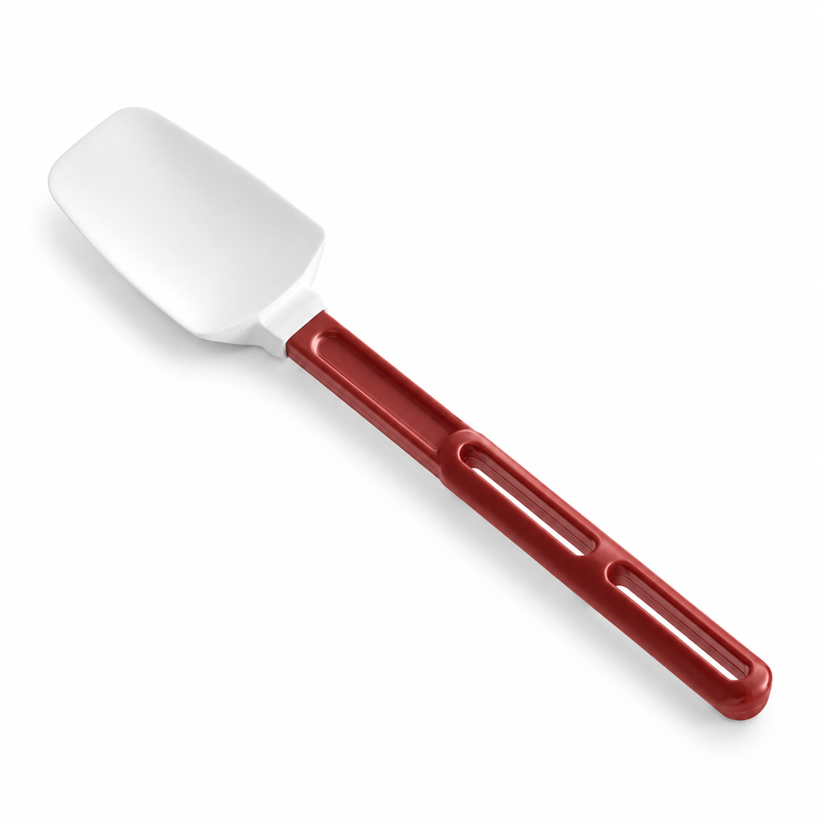 13 1/2-Inch Silicone Spoonula, Red / White, Each - main
