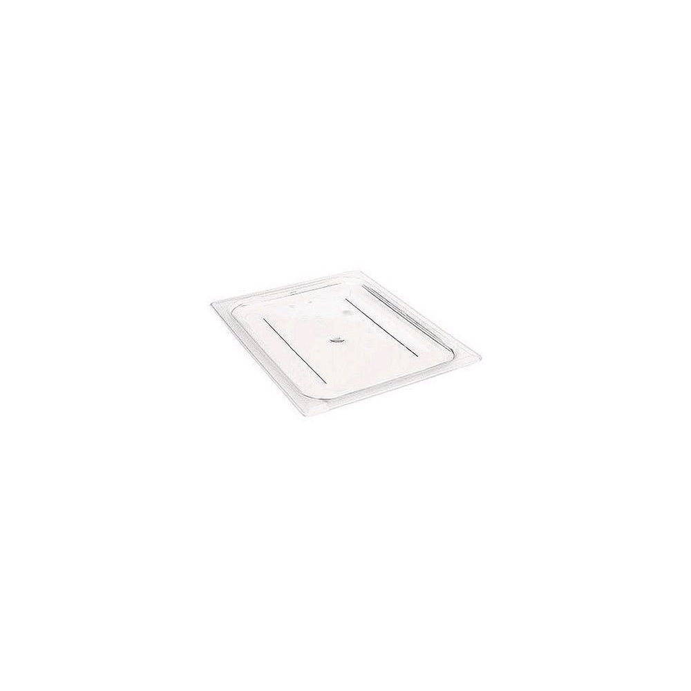 Cambro 40CWC Clear Camwear 1/4 Size Flat Food Pan Lid – Container Lid