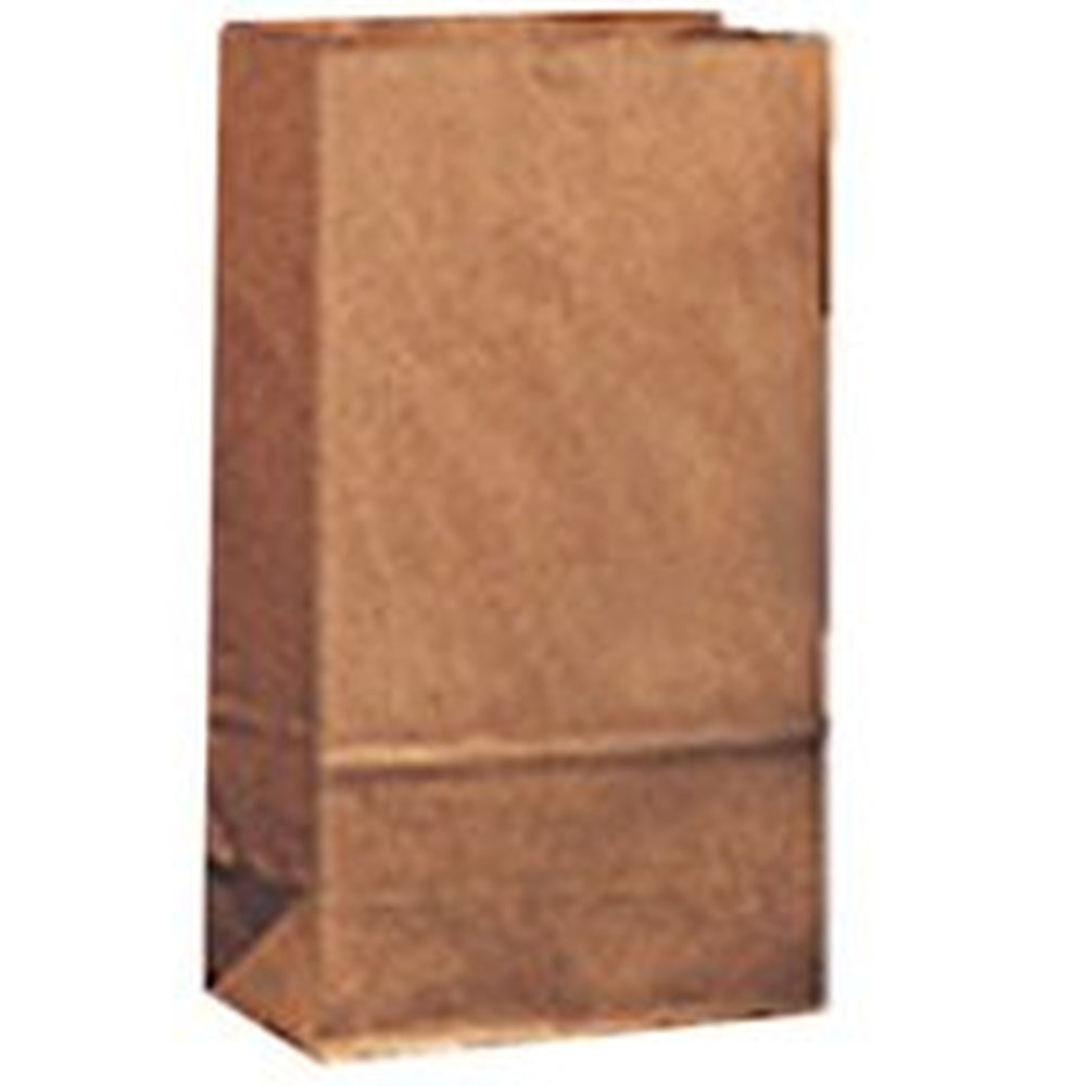 Duro 4# Brown Kraft Standard-Duty Paper Bags - 5 x 3 1/3 x 9 3/4 (DRO80007) – Gift Wrap