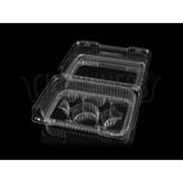 DFI 6 Counts Regular Size Cupcake or Muffin Container 350 CT