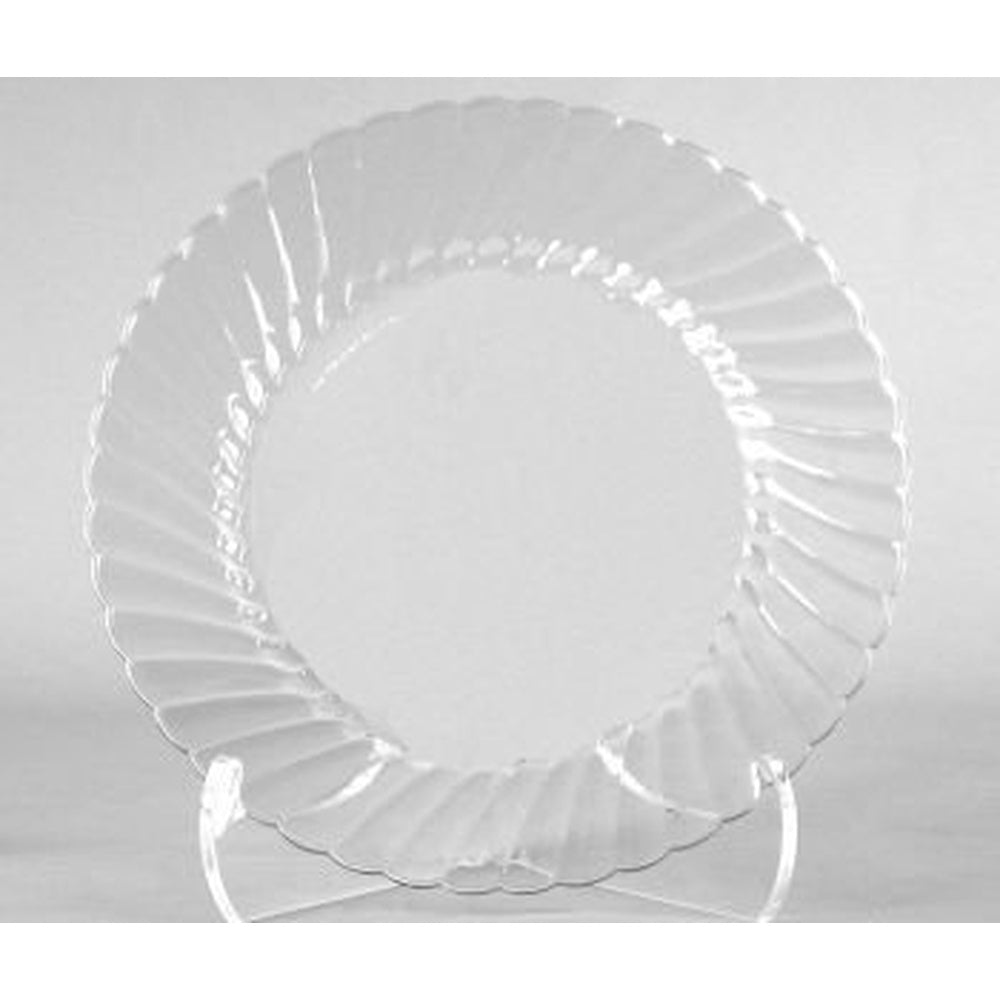 WNA Classicware 10-1/4-inch Plates – Clear, 144 Count