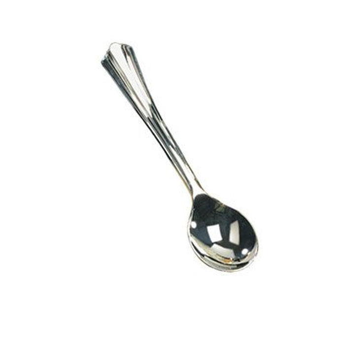 WNA Reflections Design Soup Spoon in Silver – 5.75", 600 per Case