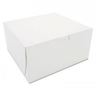 SOUTHERN CHAMPION TRAY Bkry Bx 8X8X4 Lock Cnr Whi 250/Cs