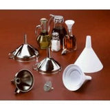 Tablecraft Funnel Set 5 inch. Pan Capacity White Plastic 1 Each.Ch - 1 Each.