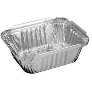 Handi-Foil Aluminum Oblong Closeable Baking and Take Out Container – 1 Pound Capacity, 5-9/16 x 4-9/16 x 1-5/8, 1000 per Case, Lids sold Separately