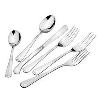 Winco 0015-05 12-Piece Lafayette 3-Tine Dinner Fork Set – 18-0 Stainless Steel by Winco