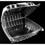 Dart Solo Dart 9" x 9.5" x 3" Clear Hinged Food Cookie Take-Out Container 1-Compartment (pack of 200) – Food Storage Container