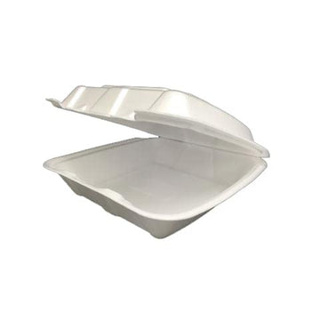 Servon Group EcoPax U-Vent Hinged Foam Container – RE993S, Regal-Plain 1-Compartment | 200/Case