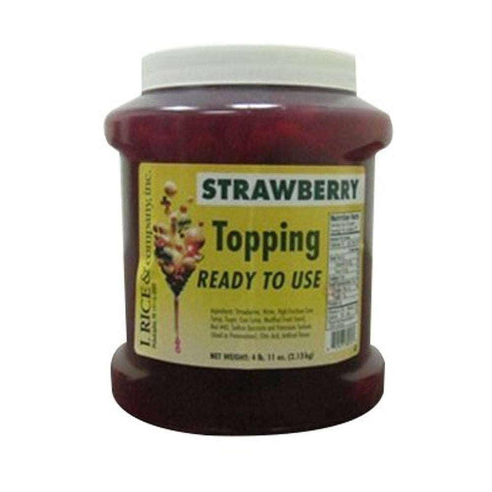 I.Rice & Company Ready To Use Ice Cream Topping – 1/2 gal. Jar | 1 Each