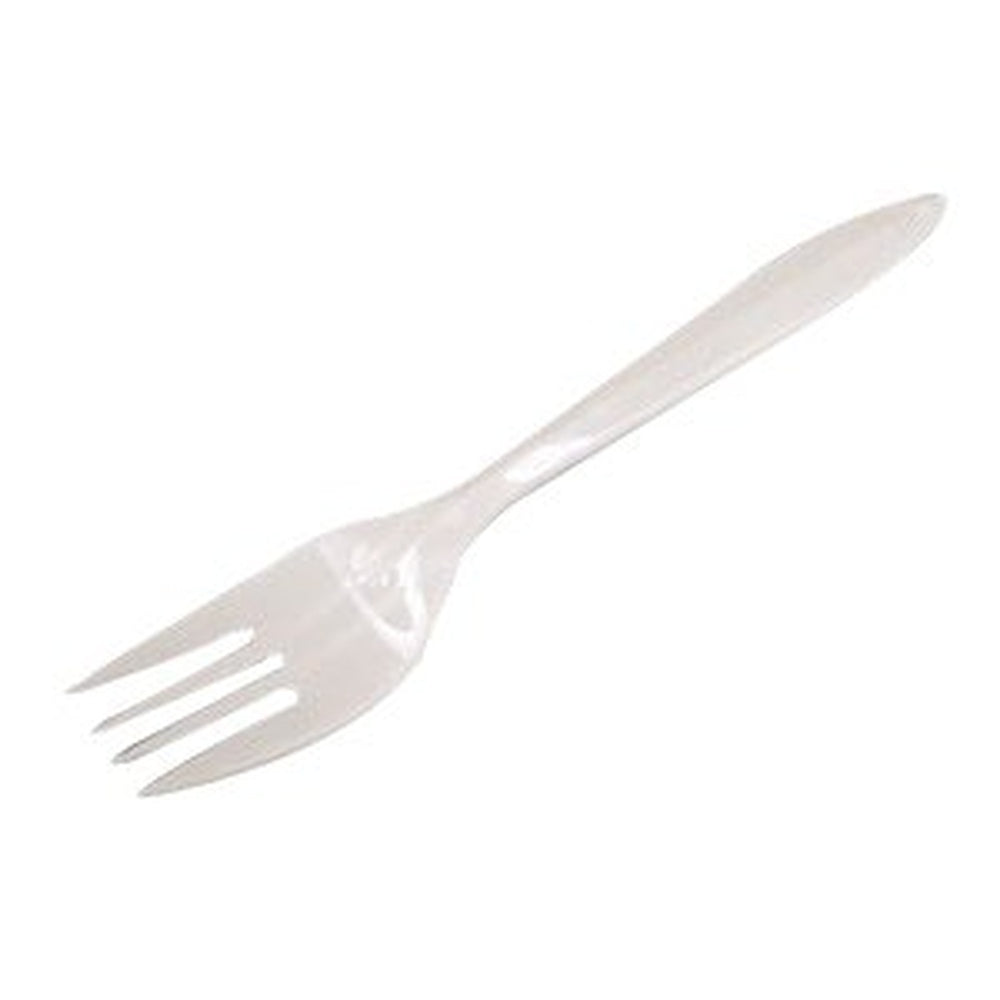 Medium Weight Fork White – Polypropylene | 1000/Case