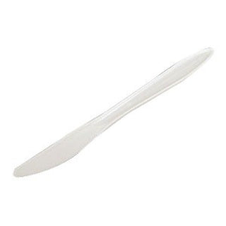 PJP Marketplace Medium Weight Knife White – Polypropylene | 1000/Case