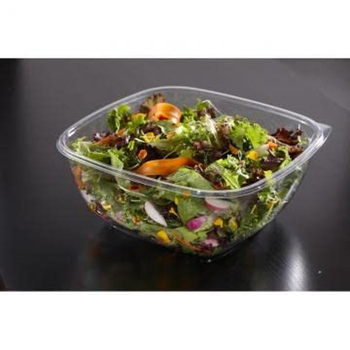 Sabert Clear 80 oz./5 lb. Square Bowl