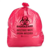 12-16 Gallon Infectious Waste Trash Bag by Pitt Plastics – 1 Count (Pack of 500), 16.0 gallons, Plastic, Red, Pack of 500