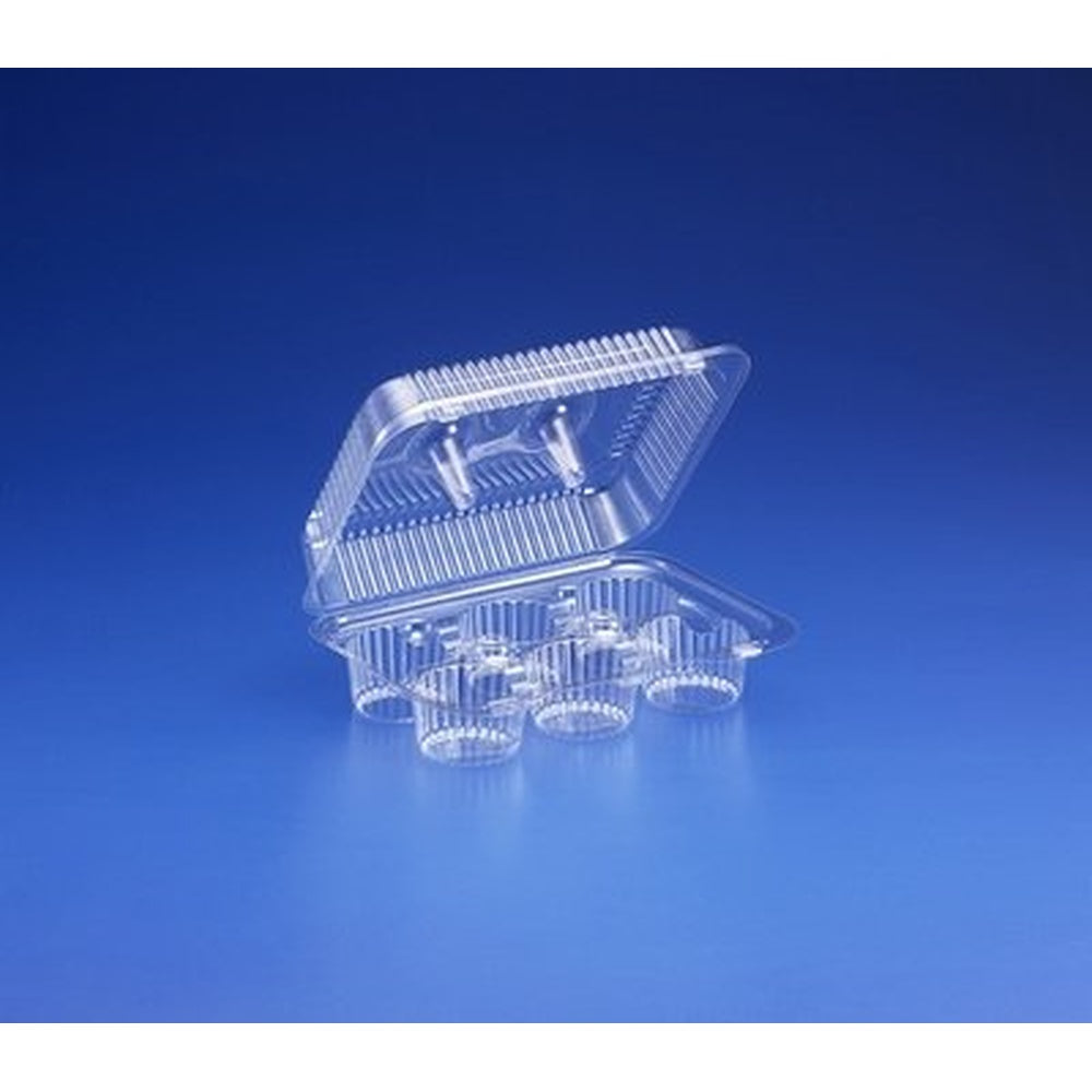 InLine Fabrication 6 Counts Muffin or Cupcake Containers 5 OZ Each Cell Heavy Duty 300 CT