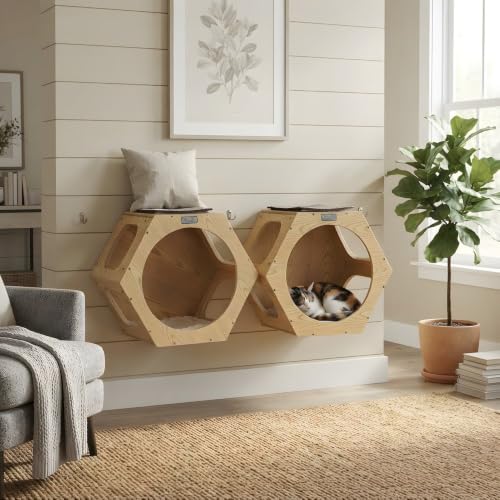 Bison Pets wall-mounted cat tree set - image 3