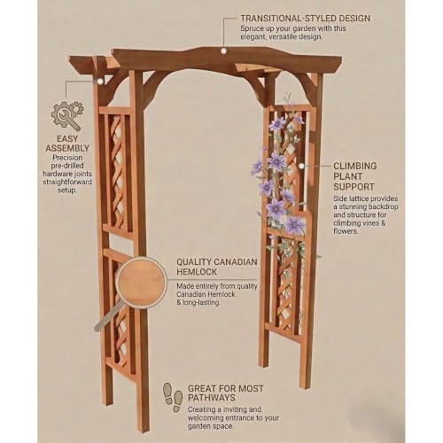 northbeam Enchanted Richmond garden arbor - image 4