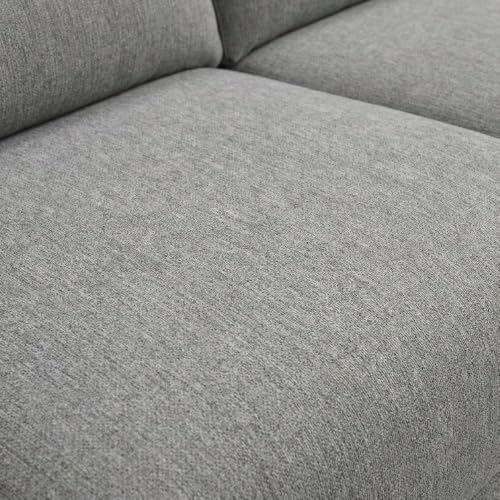 Furnifact Fabric-Upholstered Power Reclining Sectional with Power Headrest, USB Charging Ports, Drop-Down Table, Sofa for Living Room - image 7