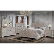 Santa Monica Pearl White 4-Piece Bedroom Set, Queen - image 1