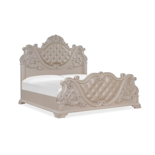 Santa Monica Pearl White 4-Piece Bedroom Set, Queen - image 2