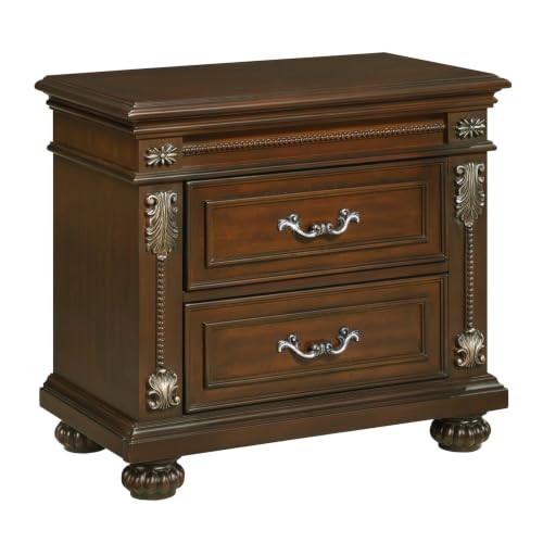 Isabella Cherry Brown 5-Piece Bedroom Set, Queen - image 3
