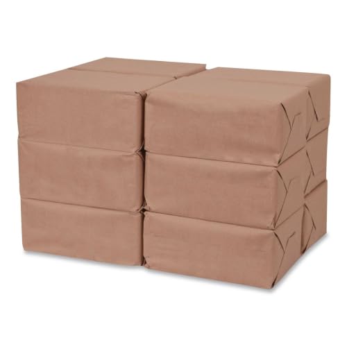 Boardwalk XINTNAPW 13 in. x 8.5 in. 1-Ply Interfold Dispenser Napkins - White (12/Carton) - image 5