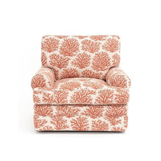 American Furniture Classics Multicolor Polyester Blend Upholstered Accent Chair | Reversible Cushions with Removable Covers - image 1