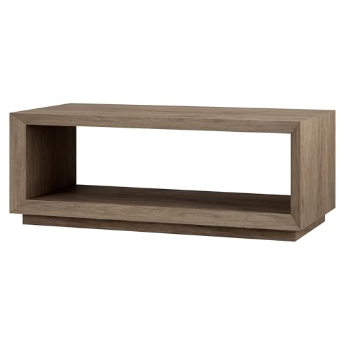 Henn&Hart Tannen Coffee Table, 48" Wide, Gray - image 5