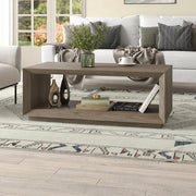 Henn&Hart Tannen Coffee Table, 48" Wide, Gray - image 6