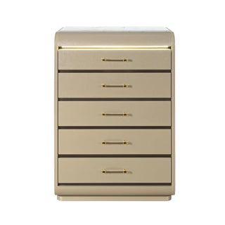Global Furniture USA Genesis Gold Chest with LED - image 1
