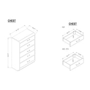 Global Furniture USA Genesis Gold Chest with LED - image 3
