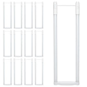 Satco S18413 15W T8 LED U-Bend G13 Type A/B 5CCT 6 Inch Lamp Damp (12 Pack)