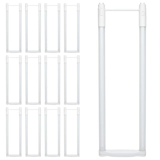 Satco S18413 15W T8 LED U-Bend G13 Type A/B 5CCT 6 Inch Lamp Damp (12 Pack)