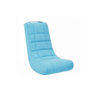 The Crew Furniture Cove Rocker Linen Aqua, Floor Rocker Video Gaming Chair